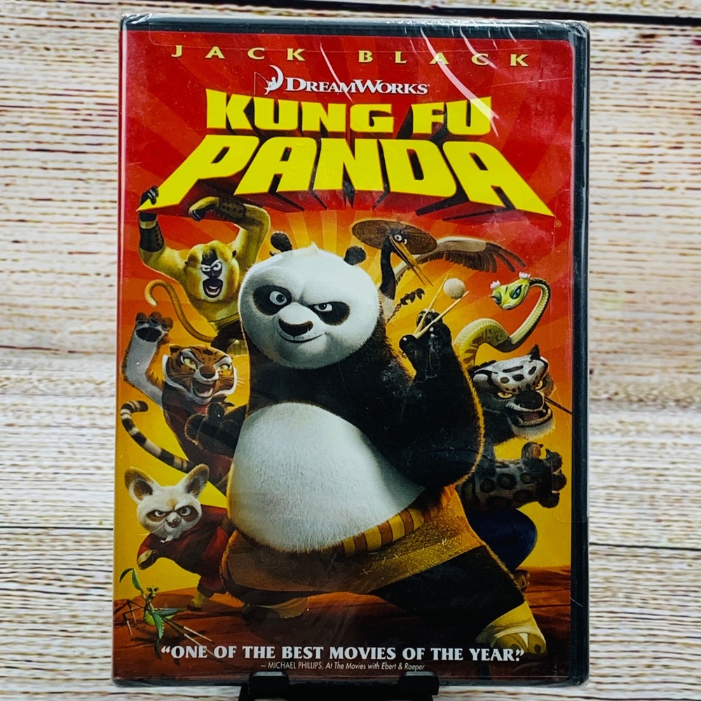 Kung Fu Panda [2008 DVD] 🆕 NEW Dreamworks‎ Animation Jack Black Full Screen